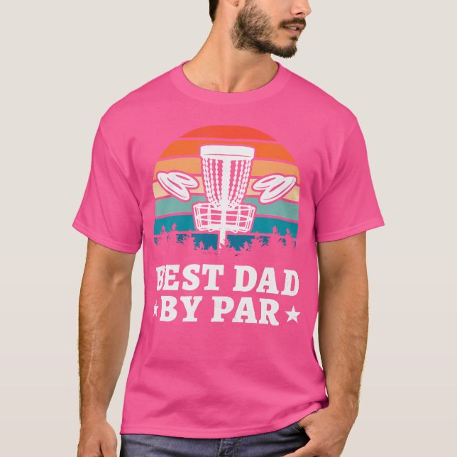 Camiseta Mejor Papá En El Golf De Par Disk (Anverso)
