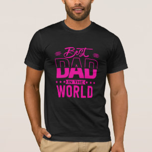 Camiseta mejor papá en el mundo amor de papá