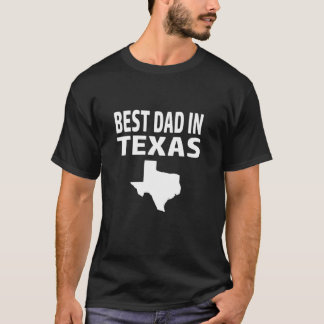 Camiseta Mejor Papá En Texas Houston San Antonio Dallas Aus