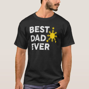 Camiseta Mejor Papá Filipino 2023 Día del Padre 1