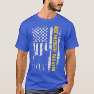 Camiseta Mejor papá francés de la historia bandera de EE. U