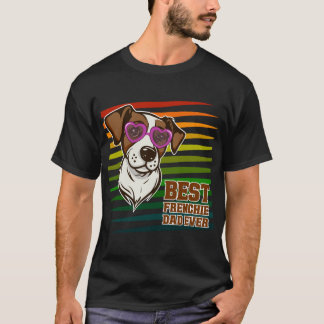 Camiseta Mejor Papá Frenchie Divertido Regalo Amante de Per