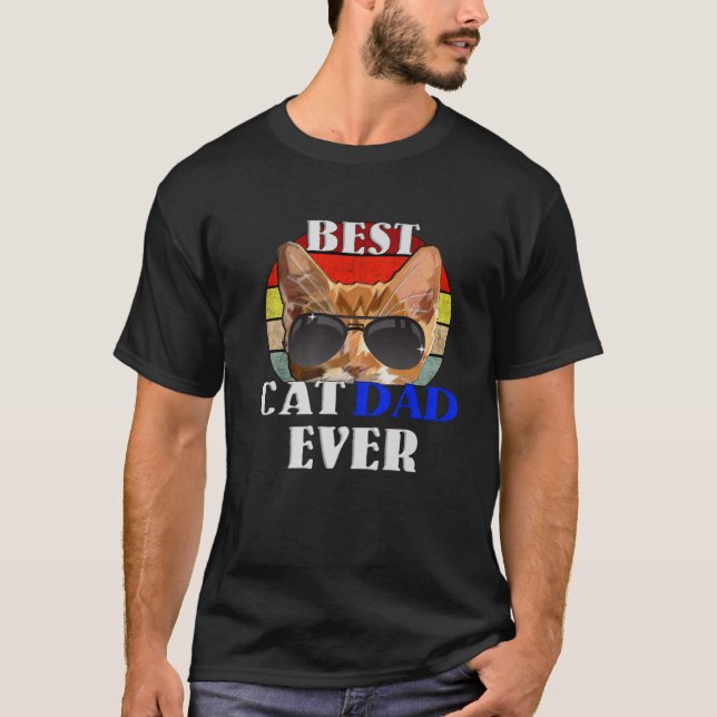 Camiseta Mejor Papá Gato (Anverso)