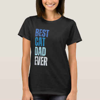 Camiseta Mejor Papá Gato Cada Día del Padre para Hombres Du