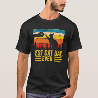 Camiseta Mejor Papá Gato Cada Vez Fundido Día De Papá Gato