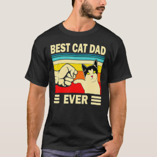 Camiseta Mejor Papá Gato Cada Vez Fundido Día De Papá Gato