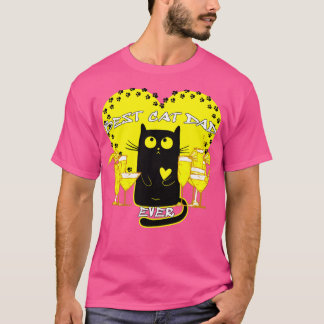 Camiseta Mejor Papá Gato De Todos Los Tiempos