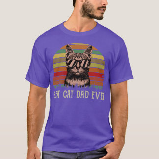 Camiseta Mejor Papá Gato De Todos Los Tiempos