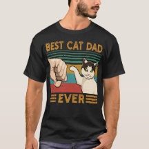 Mejor papá gato de todos los tiempos divertido vin