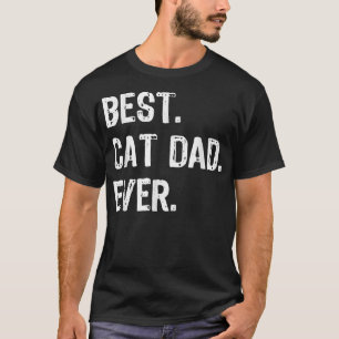 Camiseta Mejor Papá Gato del Mundo Genial Papá Divertido Dí
