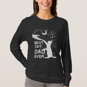 Camiseta Mejor Papá Gato Del Padre De Gato Del Día Del Padr