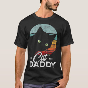 Camiseta Mejor Papá Gato Divertido Papá Noel Hombres Amante