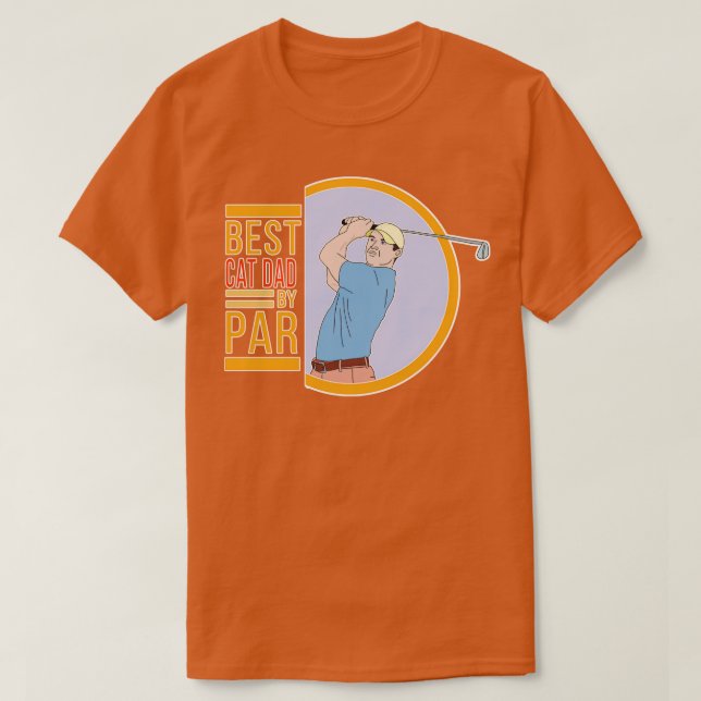 Camiseta Mejor Papá Gato En Par (Diseño del anverso)
