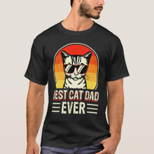Camiseta Mejor Papá Gato Nunca Gato Papá Padre Día Hombres