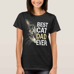 Camiseta Mejor Papá Gato Nunca T - Día del Padre Gato