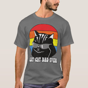 Camiseta Mejor Papá Gato Siempre Funny Papá Padre Día Vinta