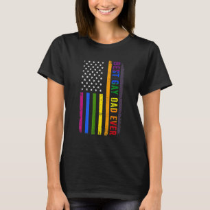 Camiseta Mejor Papá Gay Que Nunca Ordena A Lgbtqia Mejor Pa