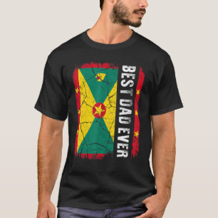 Camiseta Mejor papá granadino que nunca hizo bandera de Gra
