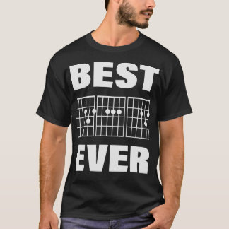 Camiseta Mejor Papá Guitarra De La Historia - Gracioso Rega