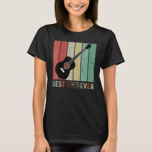 Camiseta mejor papá guitarra de todos los tiempos acordes m
