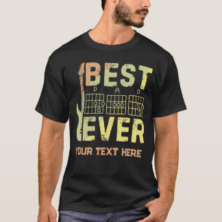 Camiseta Mejor Papá Guitarrista Músico Día del Padre