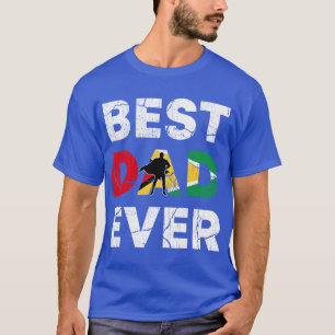 Camiseta Mejor papá guyanés alguna vez Guyana papá padre dí
