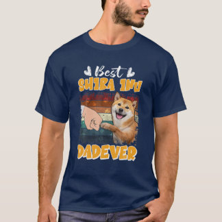 Camiseta Mejor Papa Inu de Shiba en la historia