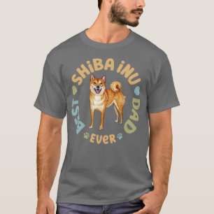 Camiseta Mejor Papa Inu Shiba