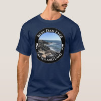 Mejor Papá Jamás Océano Atlántico Azul Mar Rocoso
