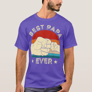 Camiseta Mejor Papa jamás puño Funny Abuelo Grasa
