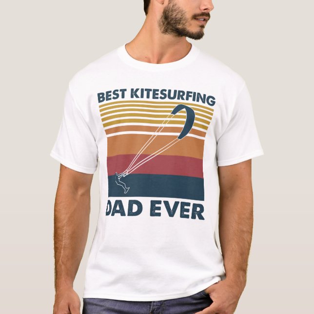 Camiseta Mejor Papá Kitesurf (Anverso)