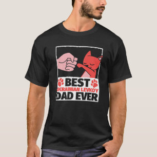 Camiseta Mejor Papa Levkoy ucraniano jamás