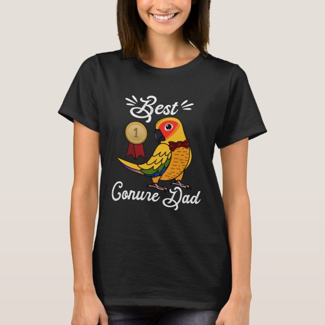 Camiseta Mejor papa loro que Sun Conure (Anverso)