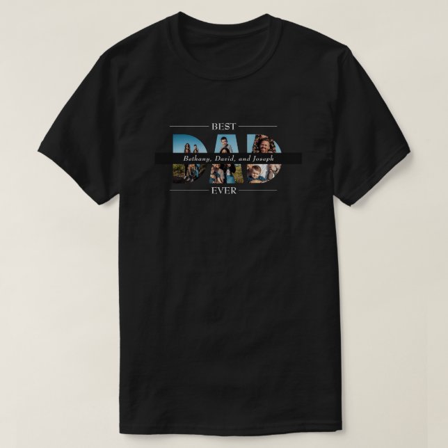 Camiseta Mejor Papá Moderno De La Historia (Diseño del anverso)