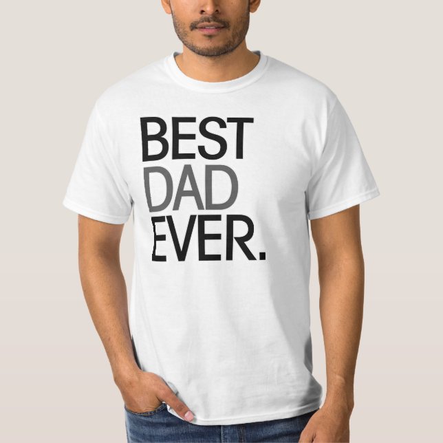 Camiseta Mejor Papá Nunca (Anverso)