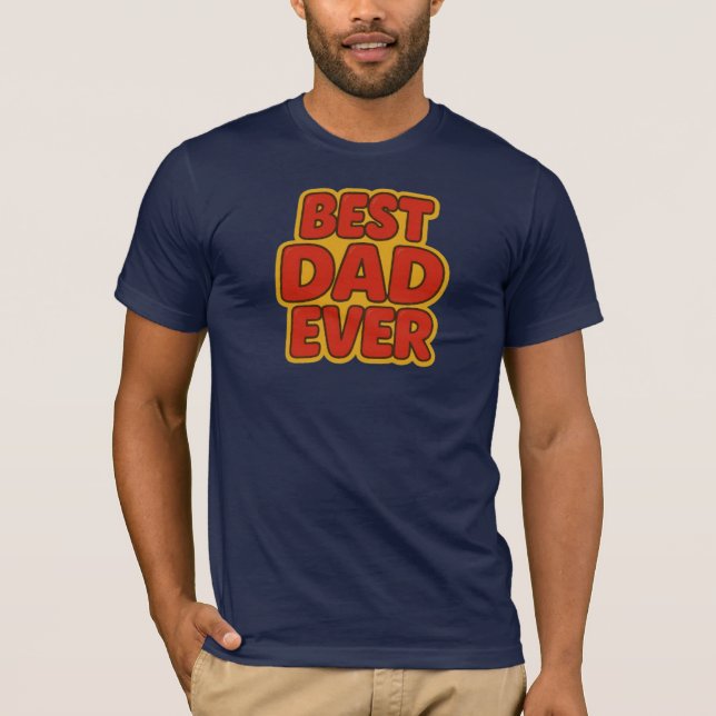 Camiseta Mejor Papá Nunca (Anverso)