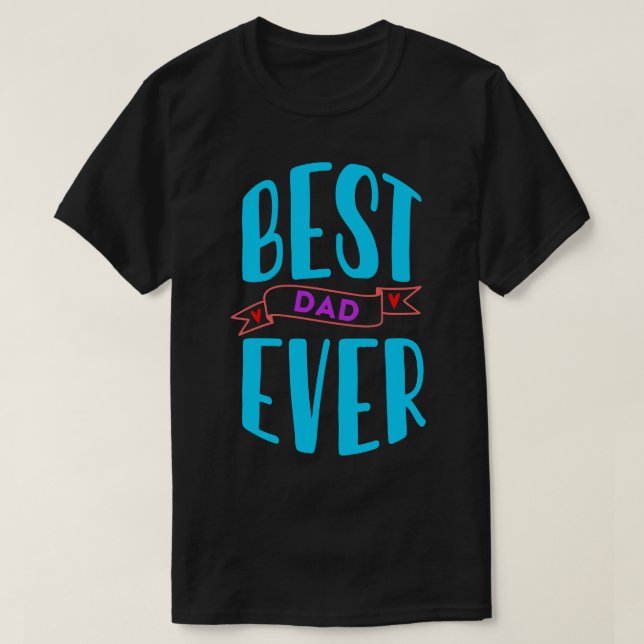 Camiseta Mejor Papá Nunca (Diseño del anverso)