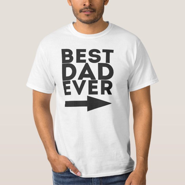 Camiseta Mejor Papá Nunca (Anverso)