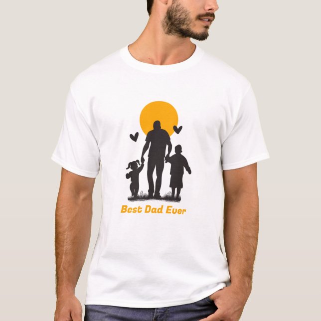 Camiseta Mejor Papá Nunca (Anverso)