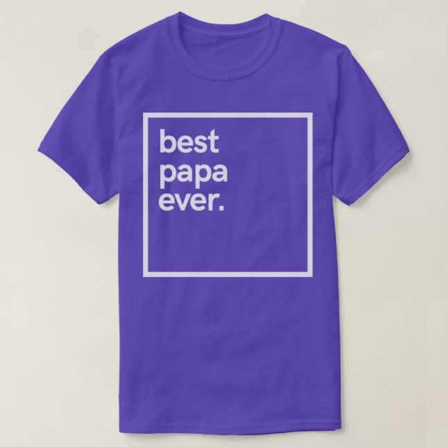 Camiseta Mejor Papa nunca5 (Diseño del anverso)