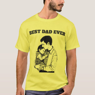 Camiseta Mejor Papá Nunca: Celebración del Día del Padre (A