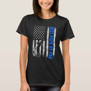 Camiseta Mejor Papá Par Golf  Golfista Día del Padre
