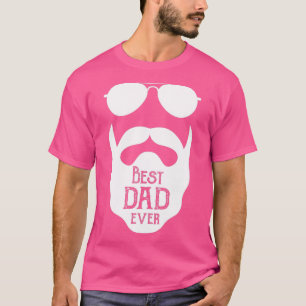 Camiseta Mejor papa para hombres barbudos en el día de los 