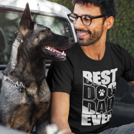 Camiseta Mejor Papá Perro