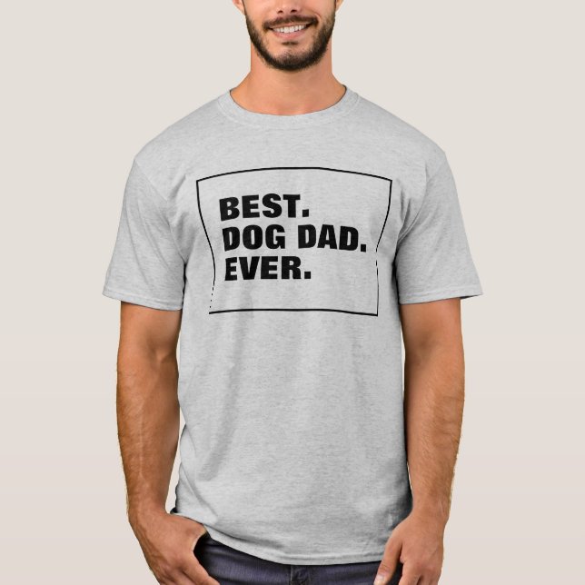 Camiseta Mejor Papá Perro (Anverso)