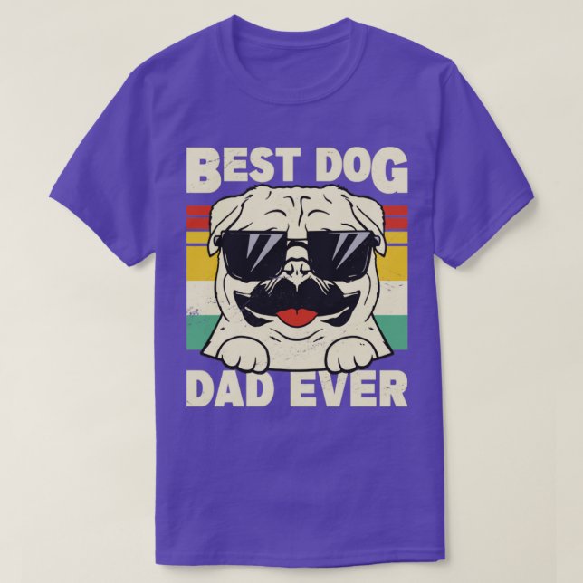 Camiseta Mejor Papá Perro1 (Diseño del anverso)