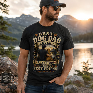 Camiseta Mejor Papá Perro del Mundo