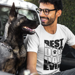 Camiseta Mejor Papá Perro del Mundo