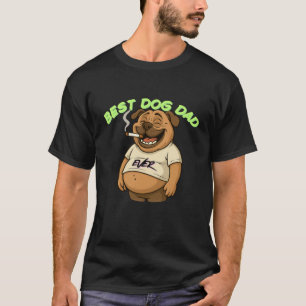 Camiseta Mejor Papá Perro   Gracioso regalo de Pug para los