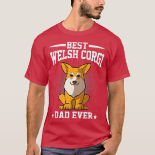 Camiseta Mejor Papá Perro Nunca Gracioso Pembroke Corgi Dad